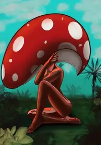 “Mushroom Dance on the Back of the Forest’s Light”