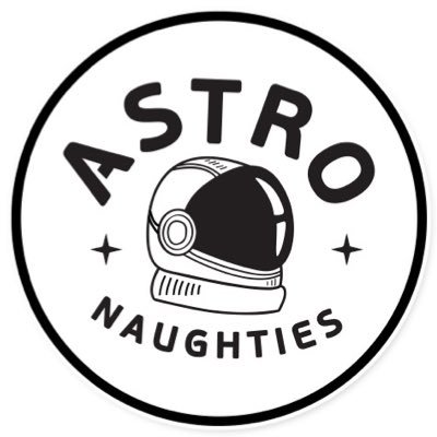 The AstroNaughties MoonRock Logo