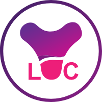 Lucretius gLUC Logo